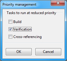 Configuring job priorities