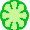 friendly calm green button